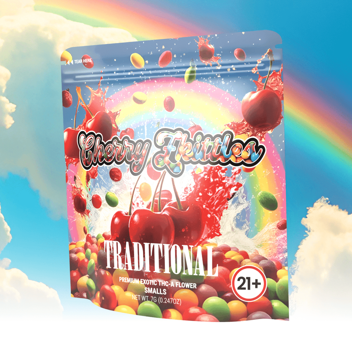 Cherry Zkittles - THCa Super Exotic Indoor Smalls