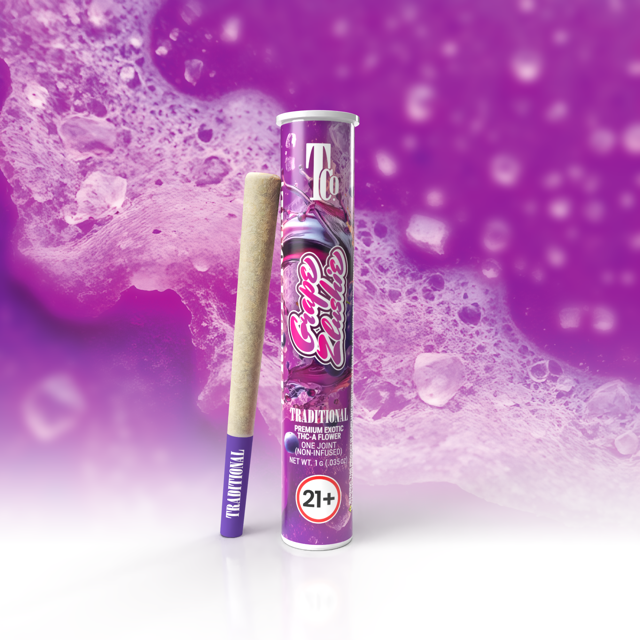 Grape Zlushie 1G THCa Pre-roll