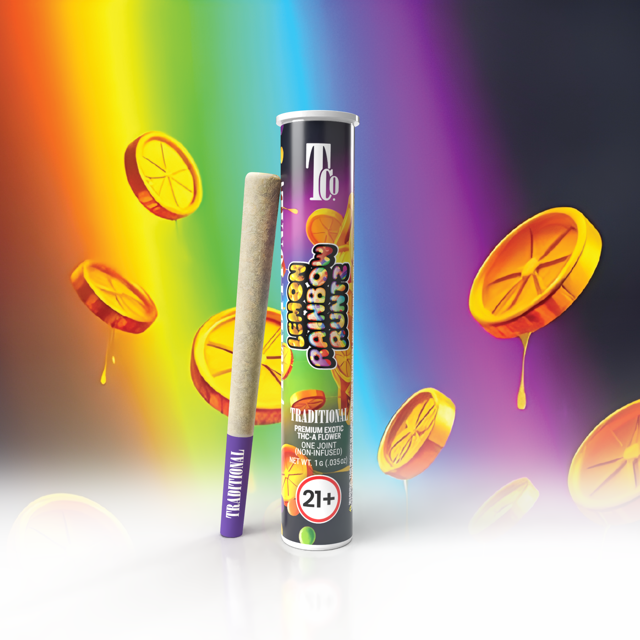 Lemon Rainbow Runtz 1G THCa Pre-roll