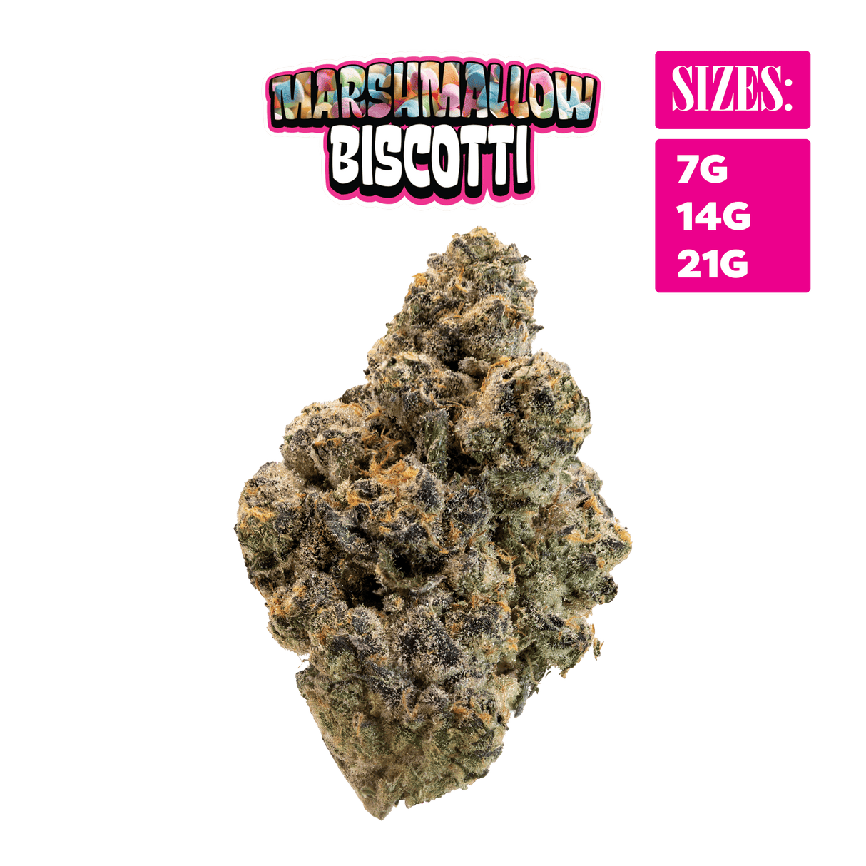 Marshmallow Biscotti - THCa Super Exotic Indoor Smalls