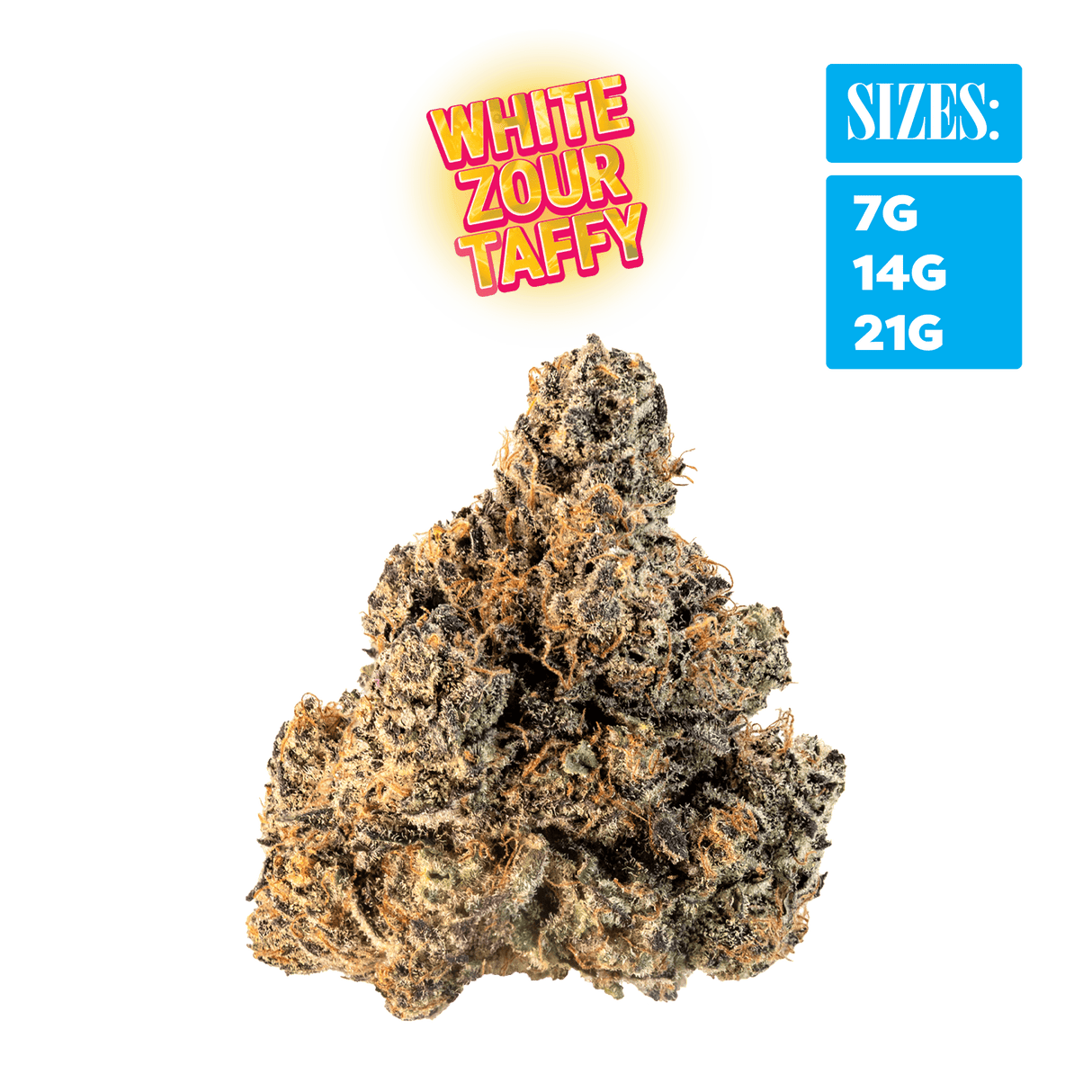 White Zour Taffy - THCa Super Exotic Indoor Smalls
