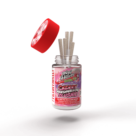 Cherry Marshmallow Zlushie THCa Pre-roll Pack Transparent