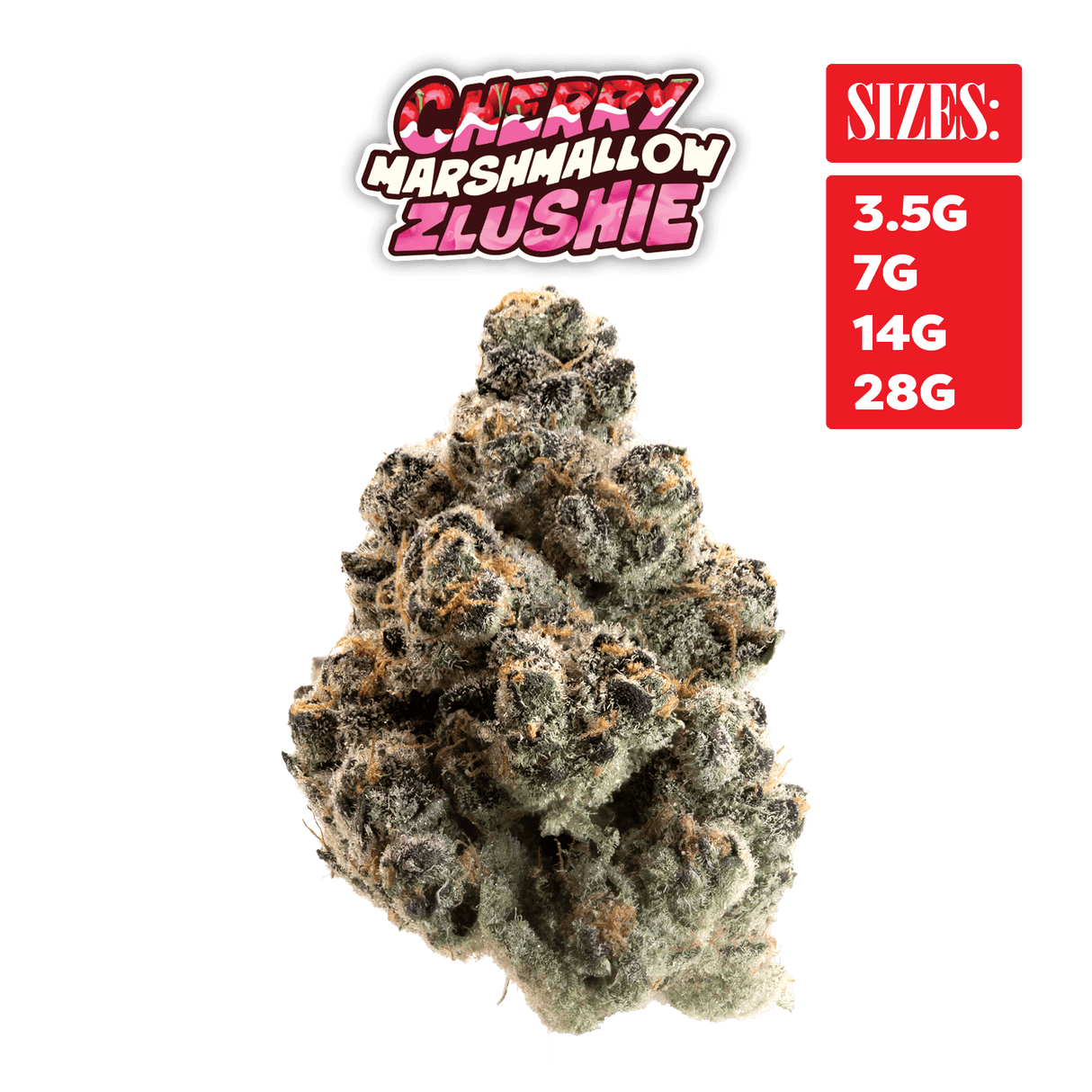 Cherry Marshmallow Zlushie - THCa Super Exotic Indoor Bigs