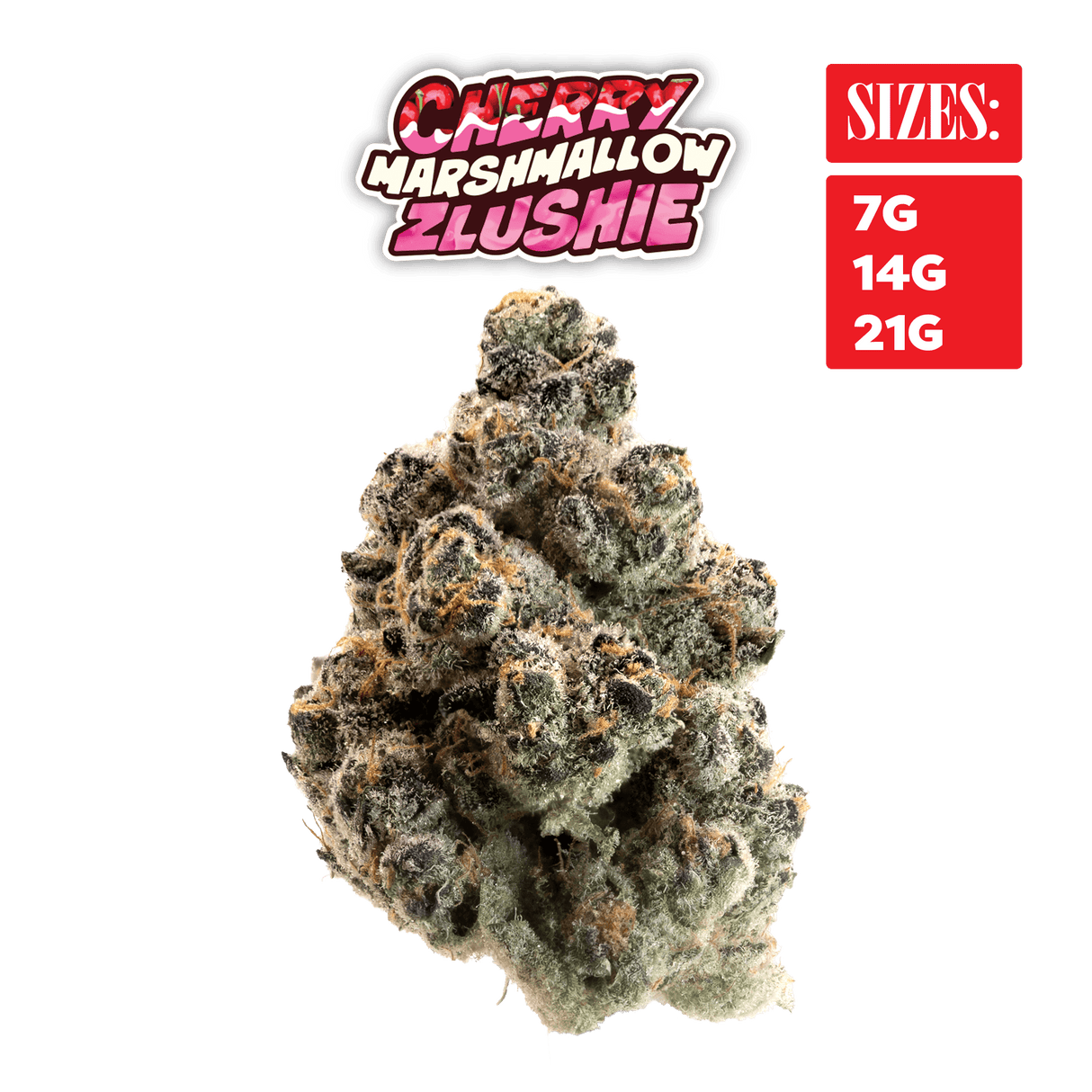 Cherry Marshmallow Zlushie - THCa Super Exotic Indoor Smalls