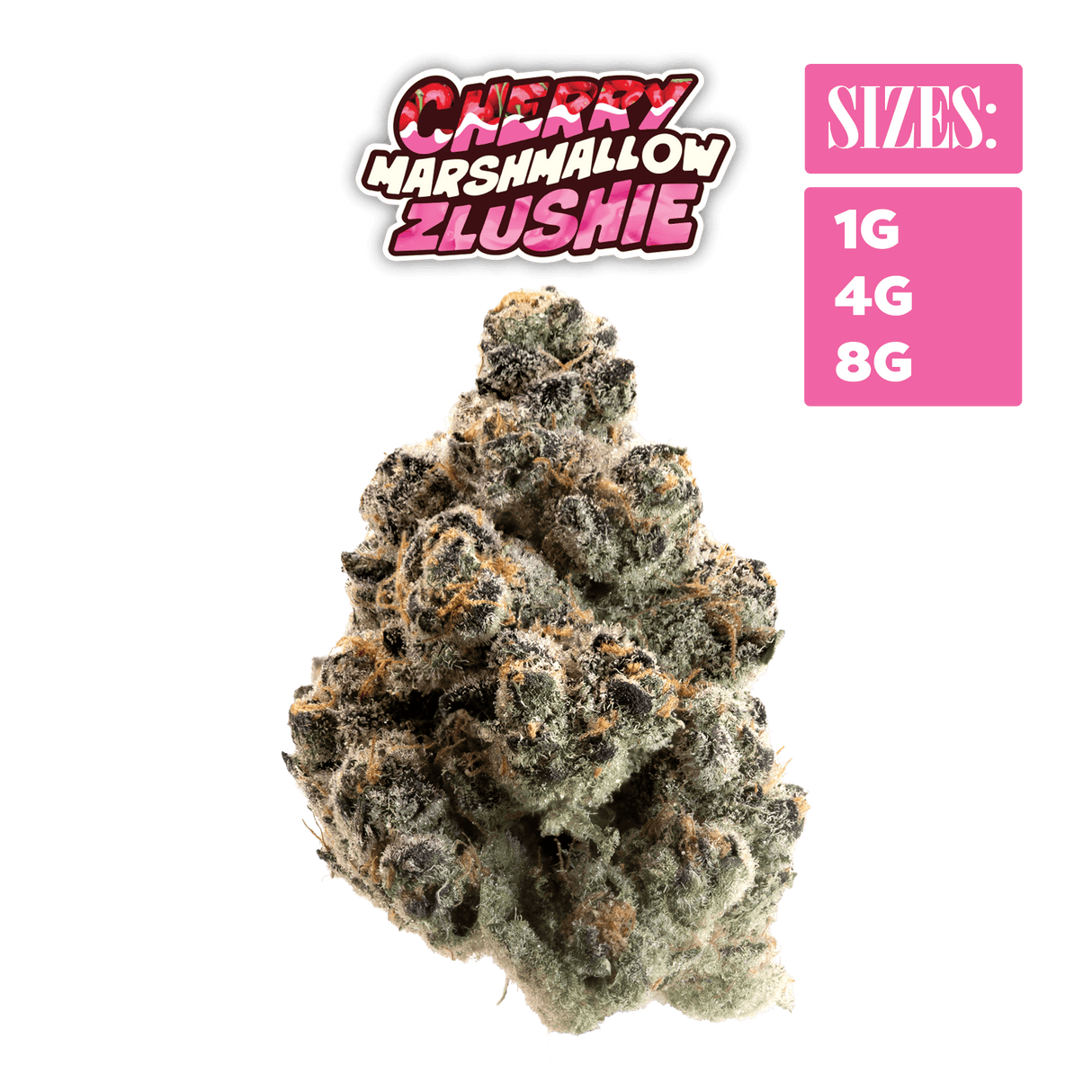 Cherry Marshmallow Zlushie - THCa Super Exotic Indoor Bigs