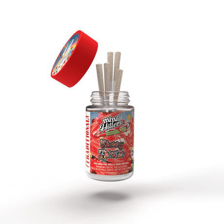 Cherry Zkittles THCa Mini Hitters Pre-roll Pack Transparent