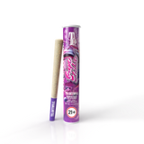 Grape Zlushie 1G THCa Pre-roll Transparent Background