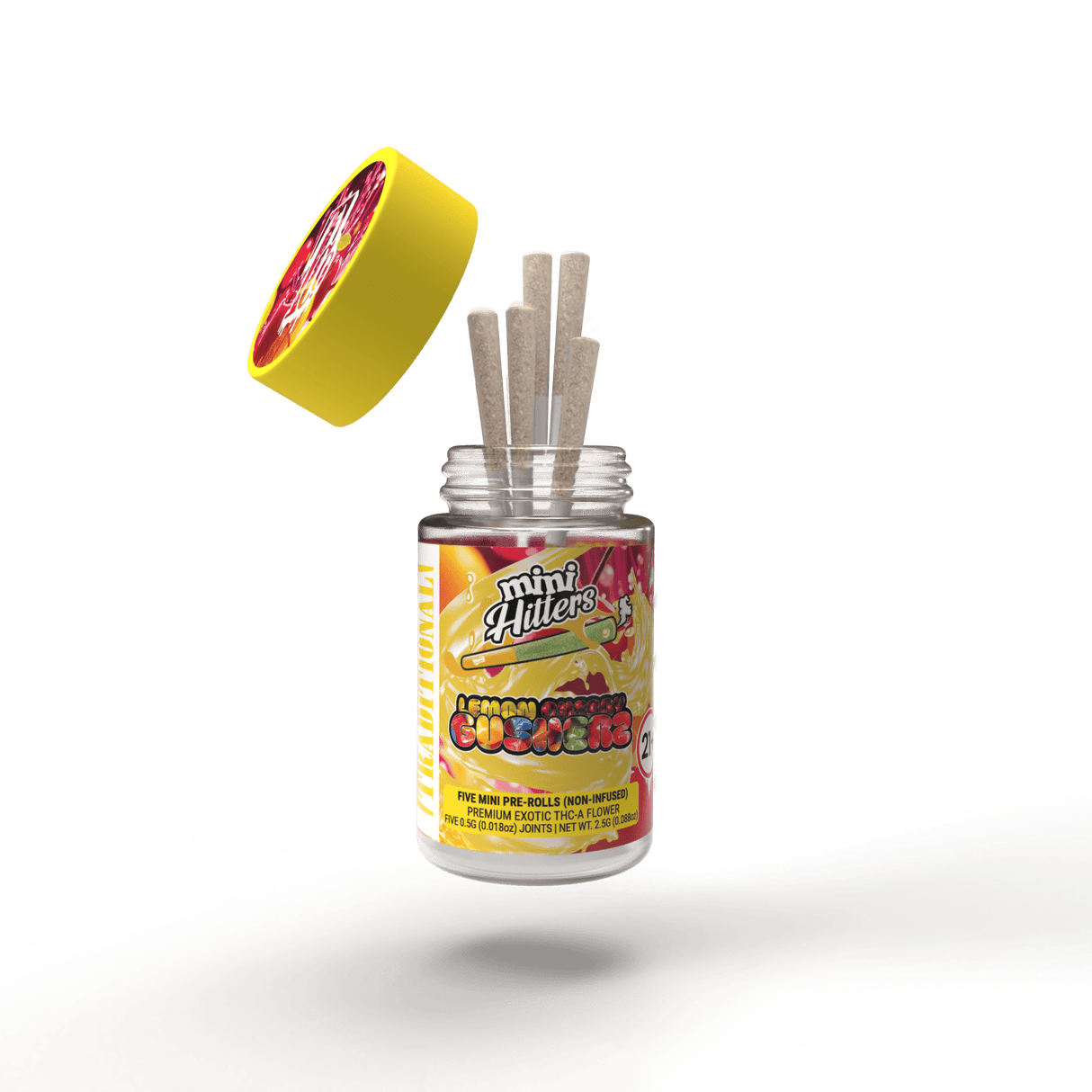 Lemon Cherry Gusherz THCa Minihitters Pre-roll Pack