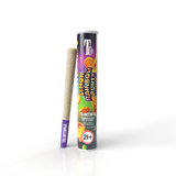 Lemon Rainbow Runtz 1G THCa Pre-roll  Transparent Background