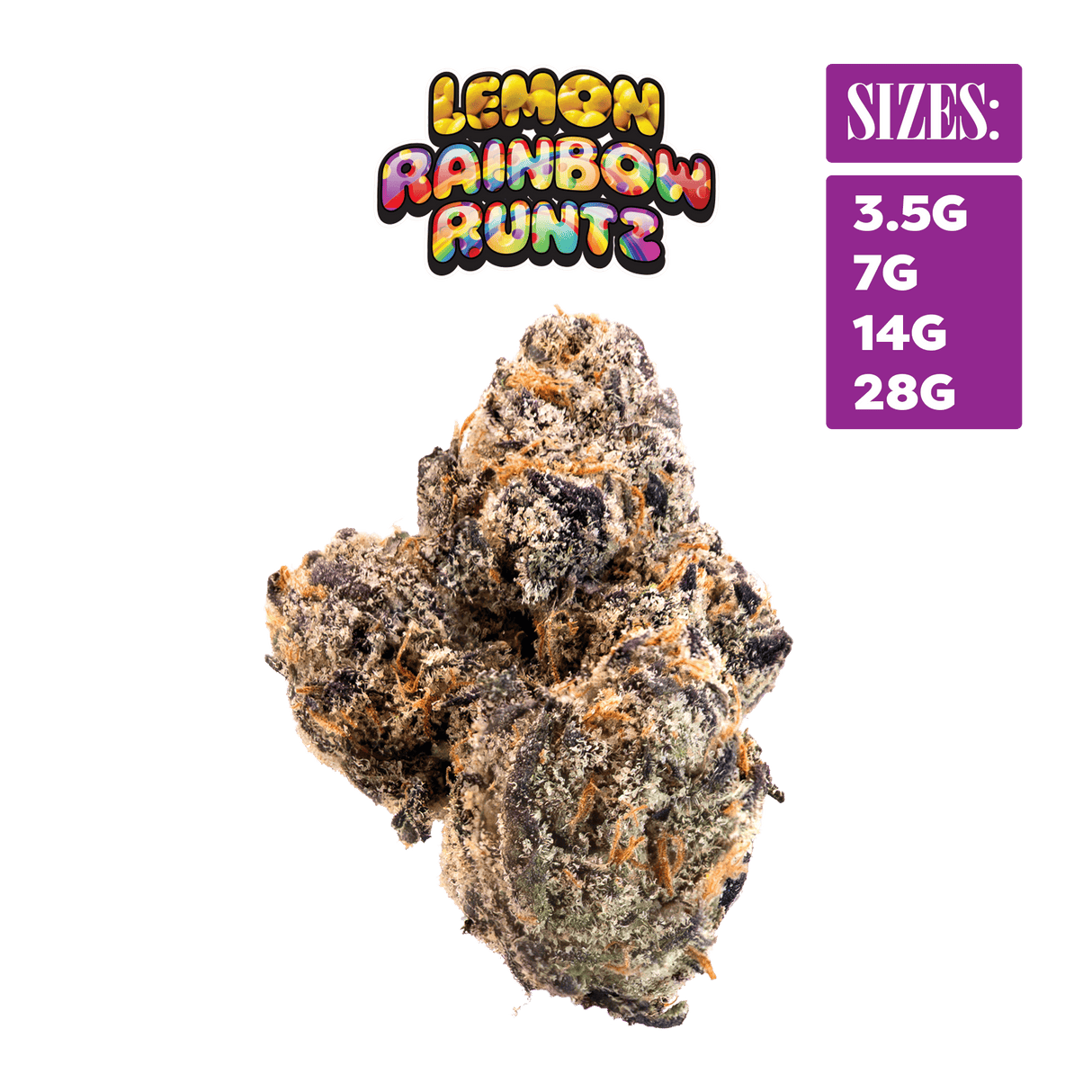 Lemon Rainbow Runtz THCa - THCa Super Exotic Indoor Bigs