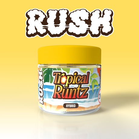 RUSH - Tropical Runtz - Premium THCa Indoor Flower Bigs