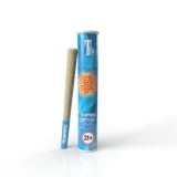 White Zour Taffy 1G THCa Preroll Transparent